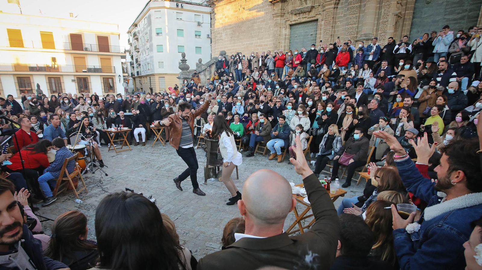 Así se disfrutaron las zambombas el día 6 de diciembre en Jerez