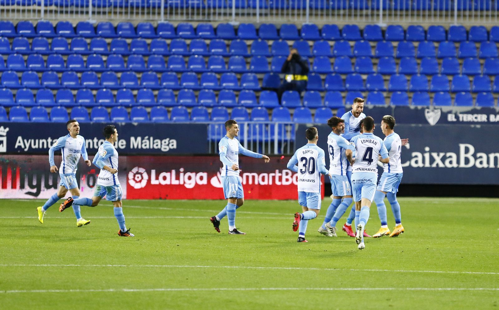 Las fotos del Málaga - Cartagena