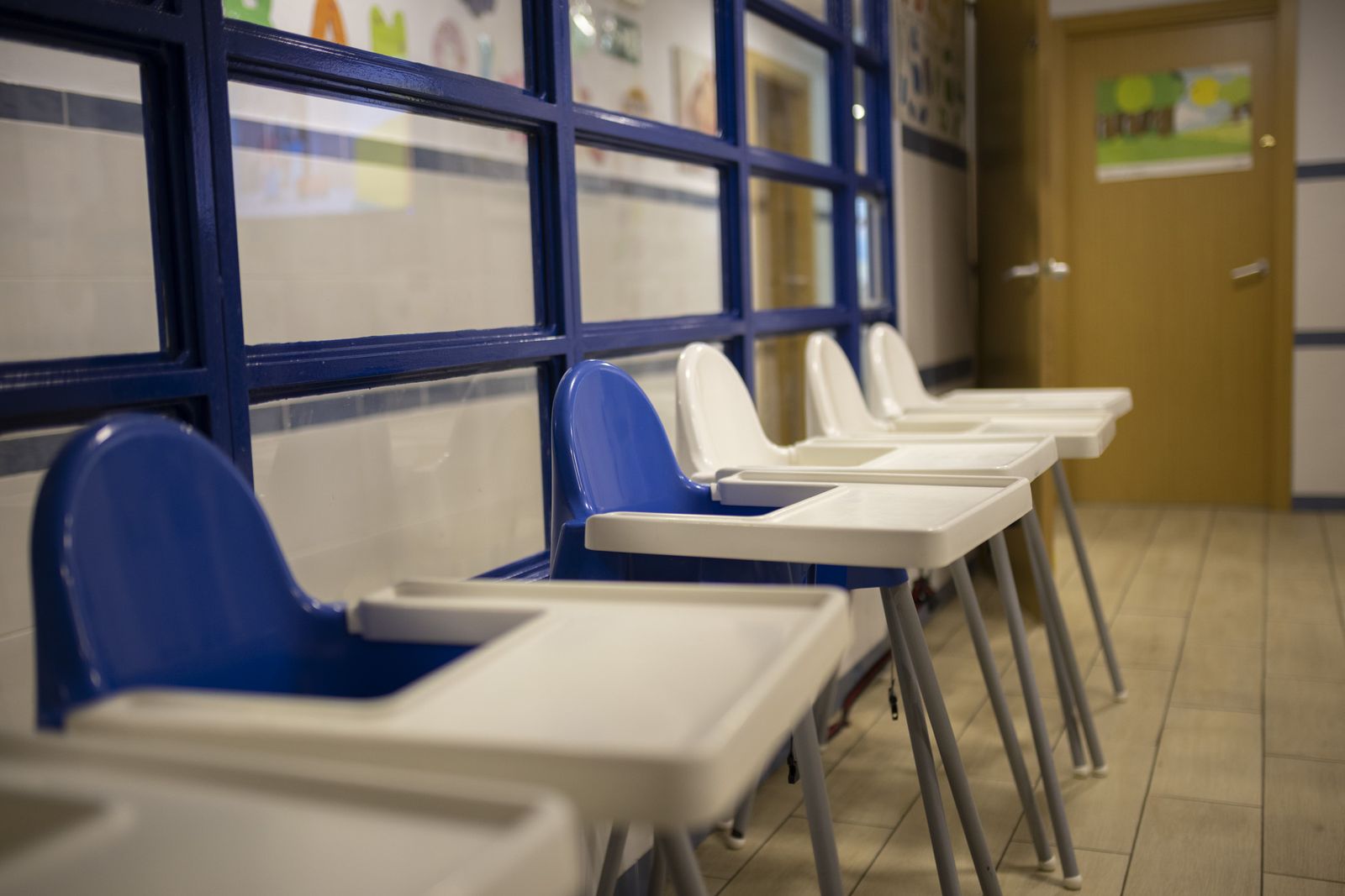 Imágenes de la vuelta a clases de los más pequeños de Huelva