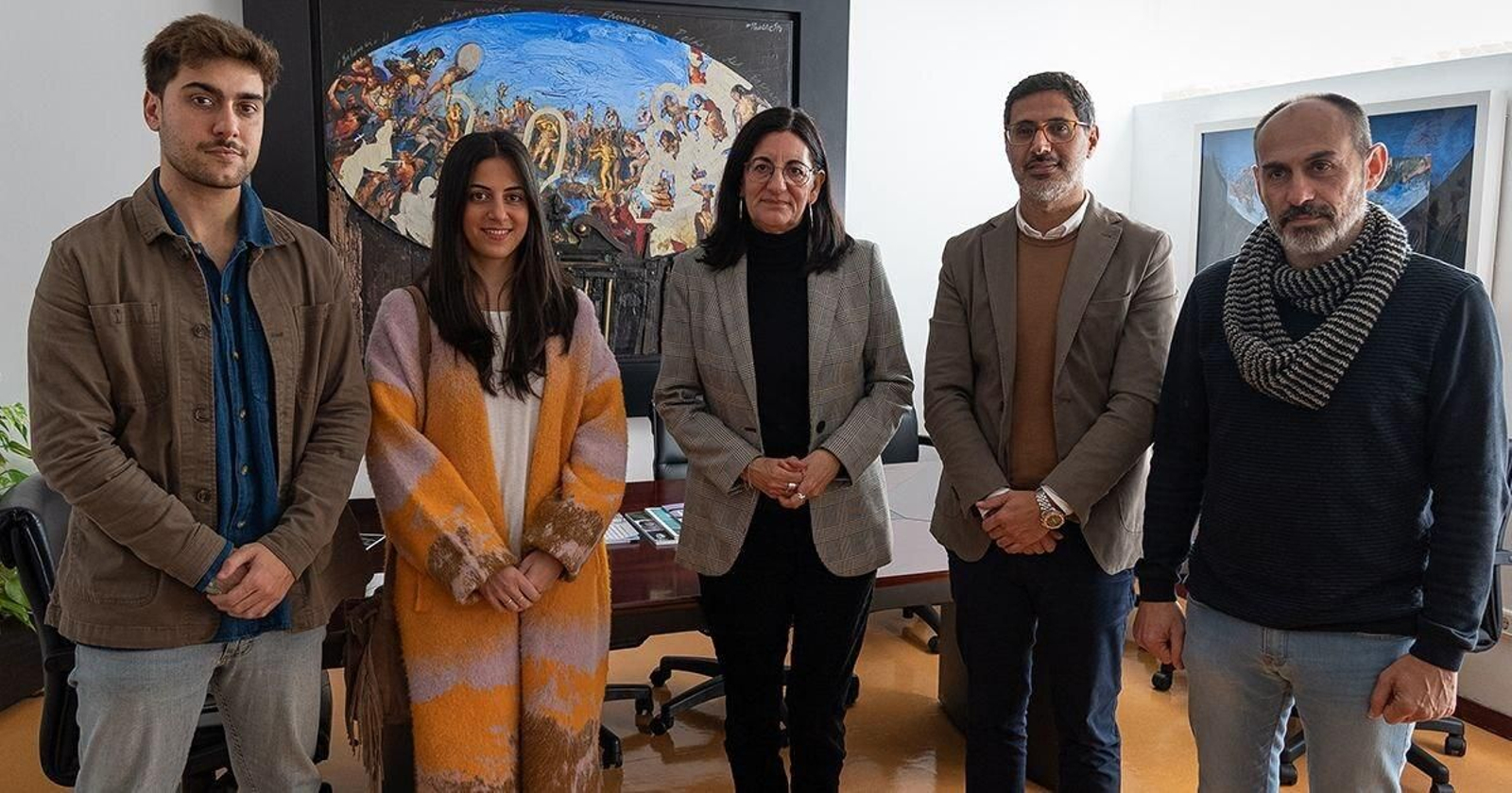 Firma del convenio entre UHU y Ayuntamiento de Niebla