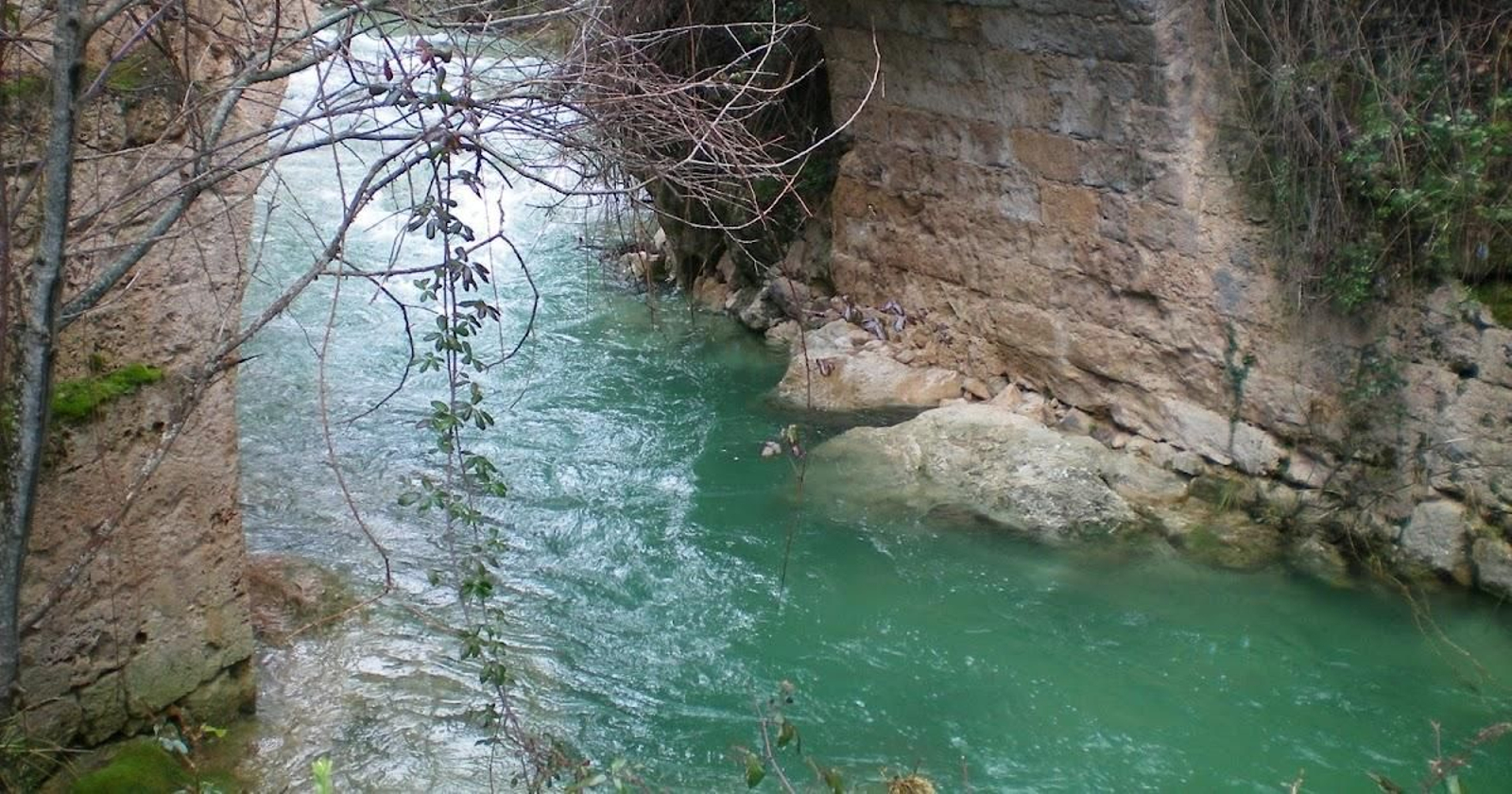 Las aguas del Puente de las Herrerías en Cazorla suelen ser mansas.