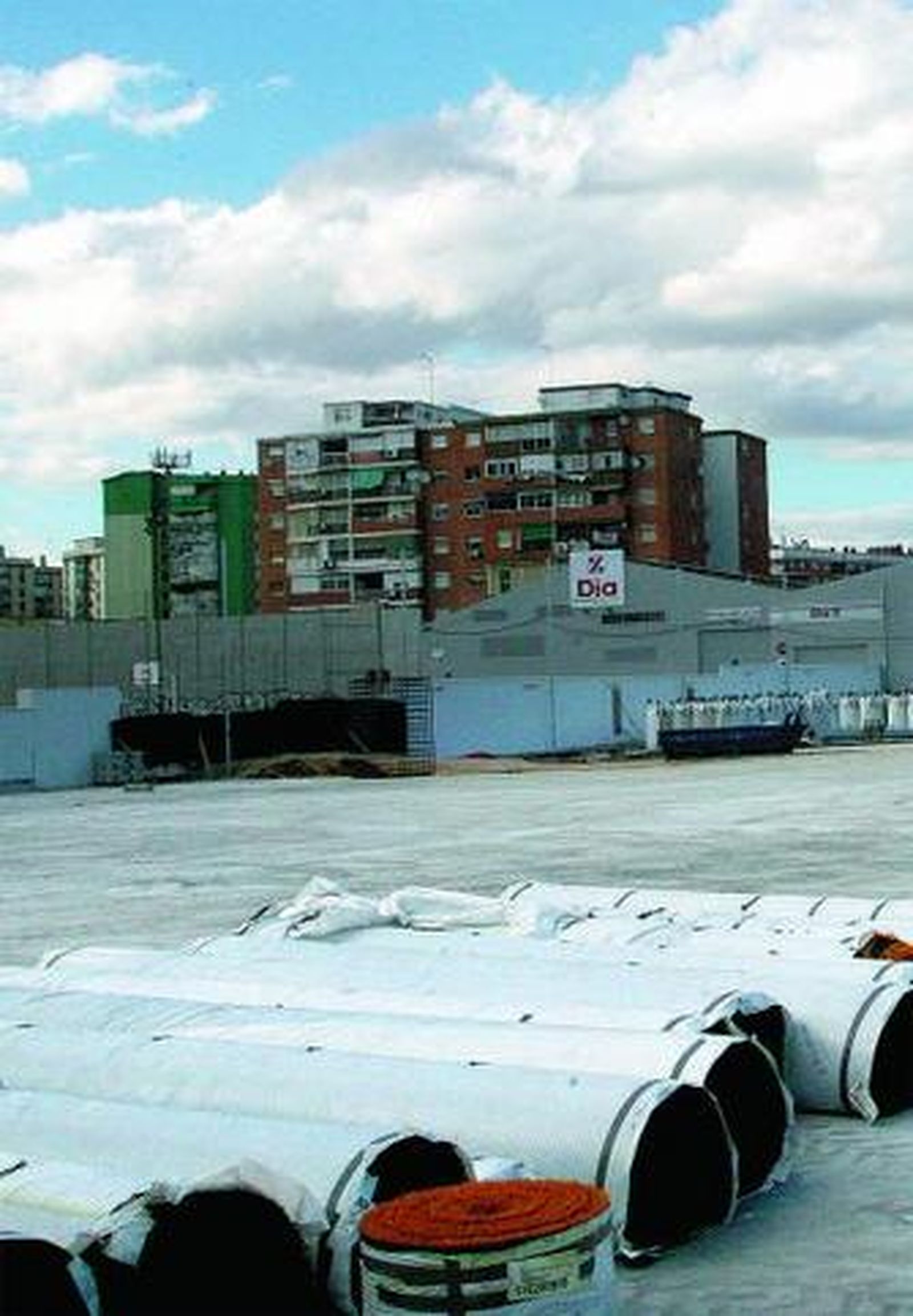 Imagen de los trabajos del campo del Puerta Blanca.