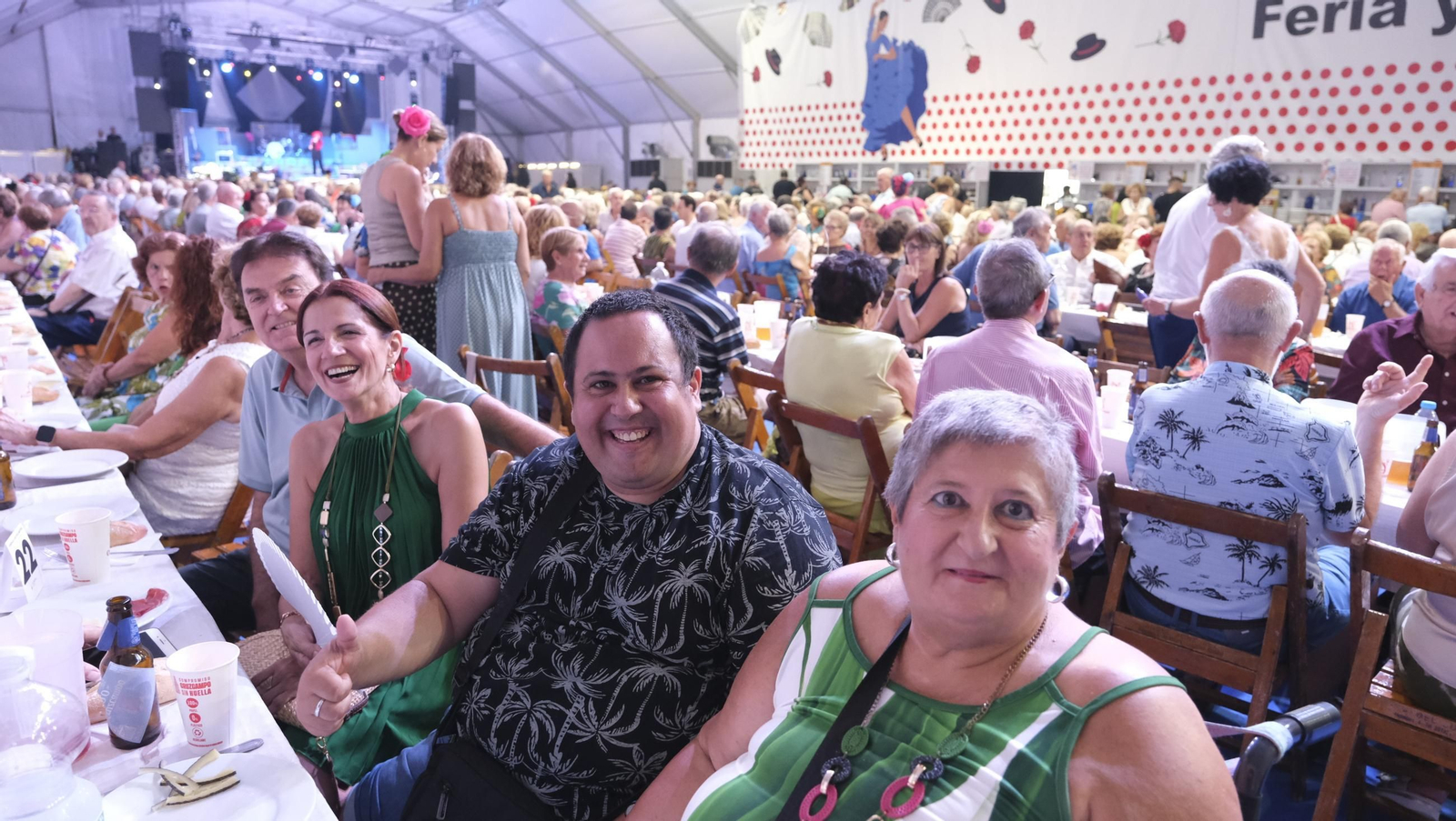 El homenaje a los mayores en la Feria de Almería 2025, en imágenes