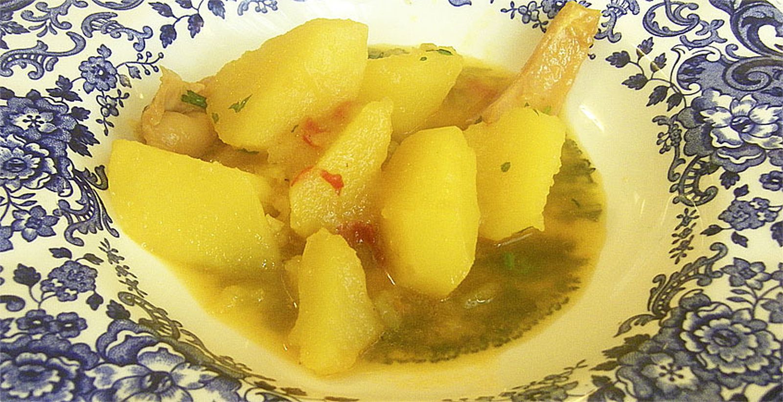 Uno de los platos de Carlos Baena