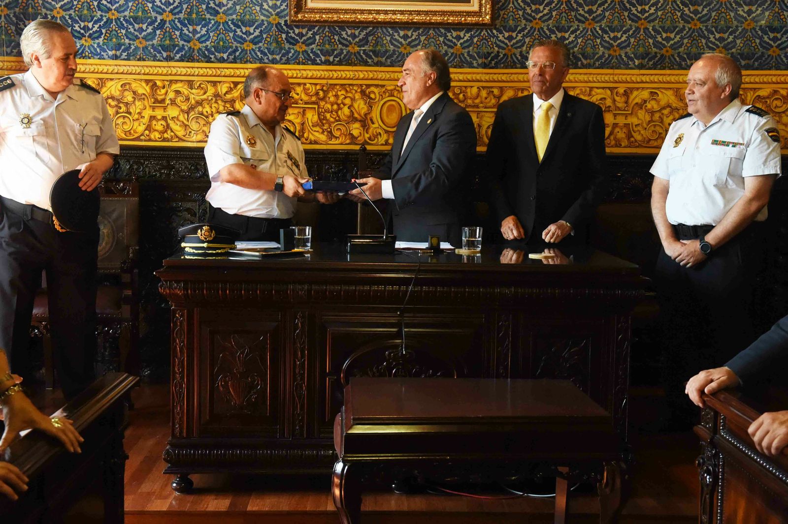 Homenaje a Fernando Calleja en el Ayuntamiento de Algeciras