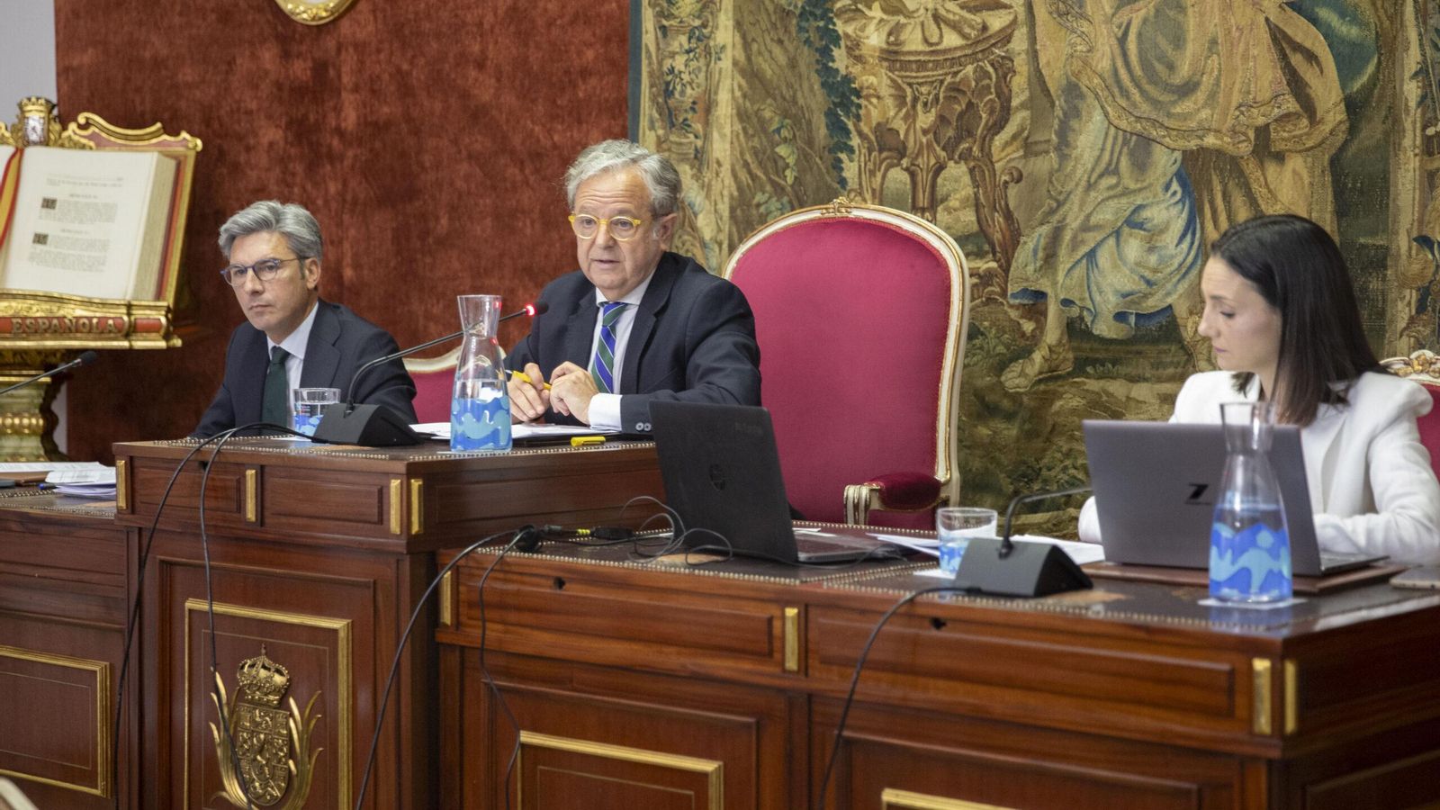 Un momento del pleno de la Diputación de Córdoba. Un momento del pleno de la Diputación de Córdoba.
