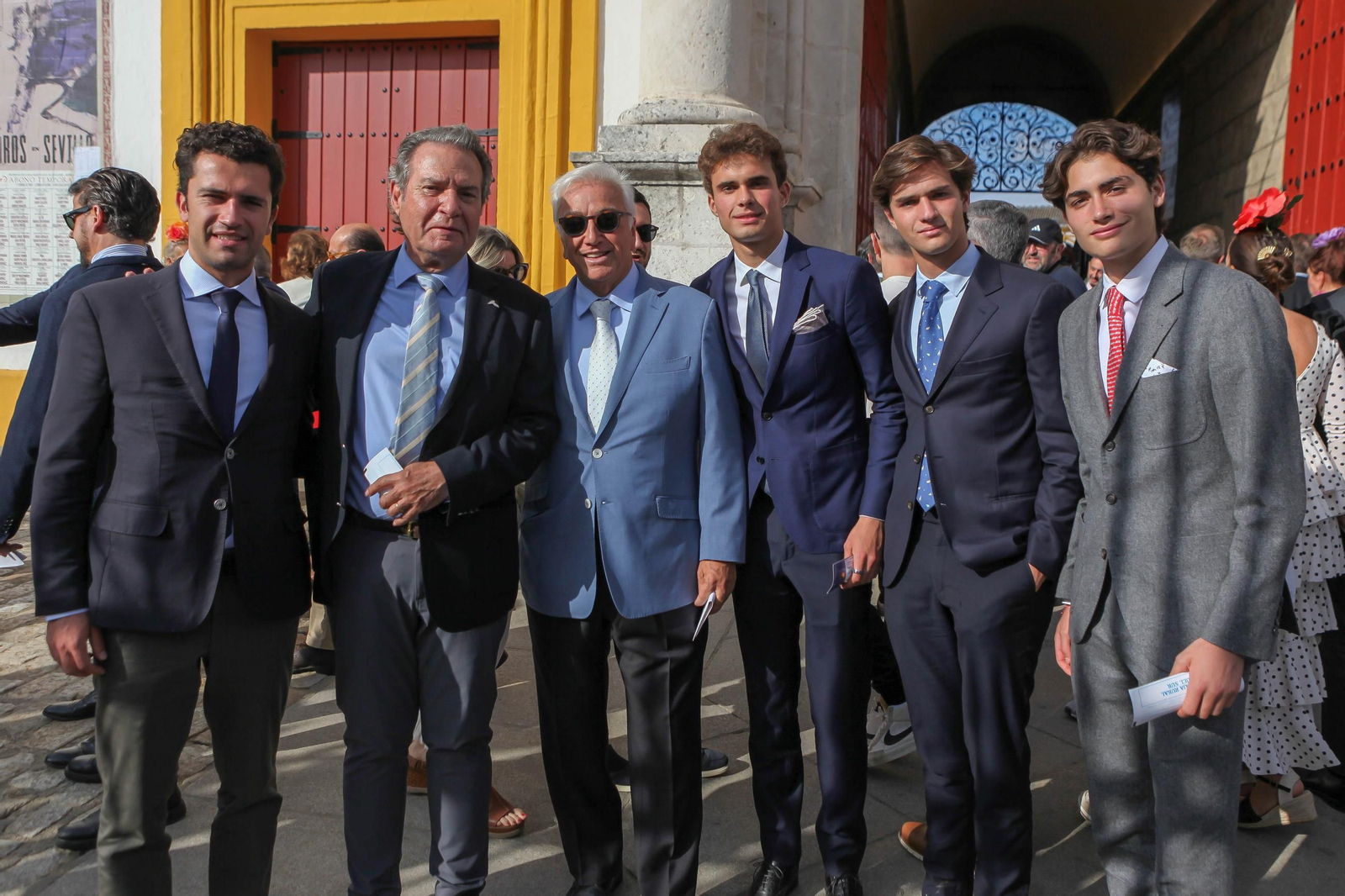 Carlos Gutiérrez, Rubén Coppel, Pepe Hevia, Juan Diego Fernández, Nicolás Sepúlveda y Andrés Serrano.