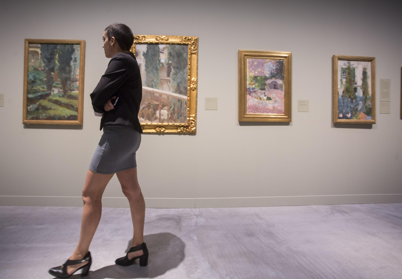 Las imágenes de la exosición de Joaquín Sorolla en CaixaFórum