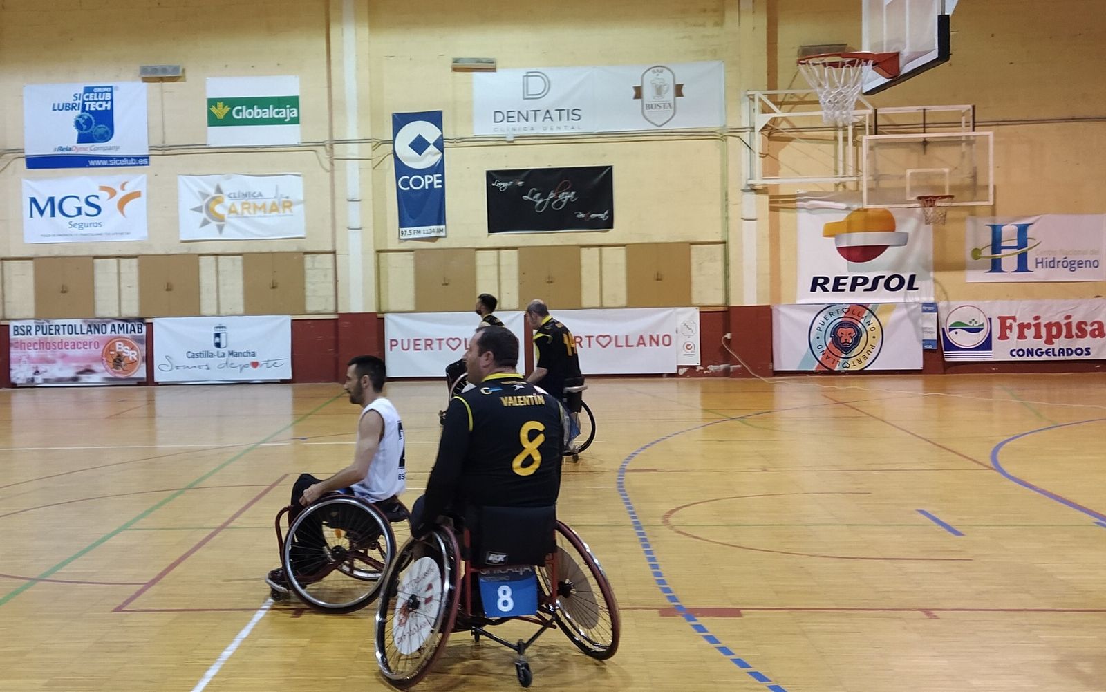 Una imagen de archivo de un partido del BSR Vistazul.