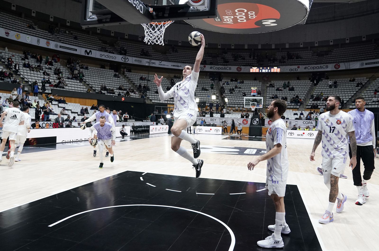 Real Madrid-Unicaja de la Copa del Rey, en imágenes