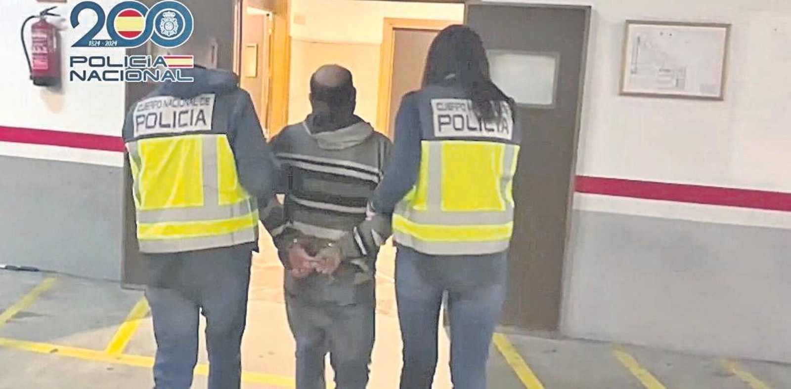 El detenido por el asesinato de su pareja en Málaga en agosto del pasado año.