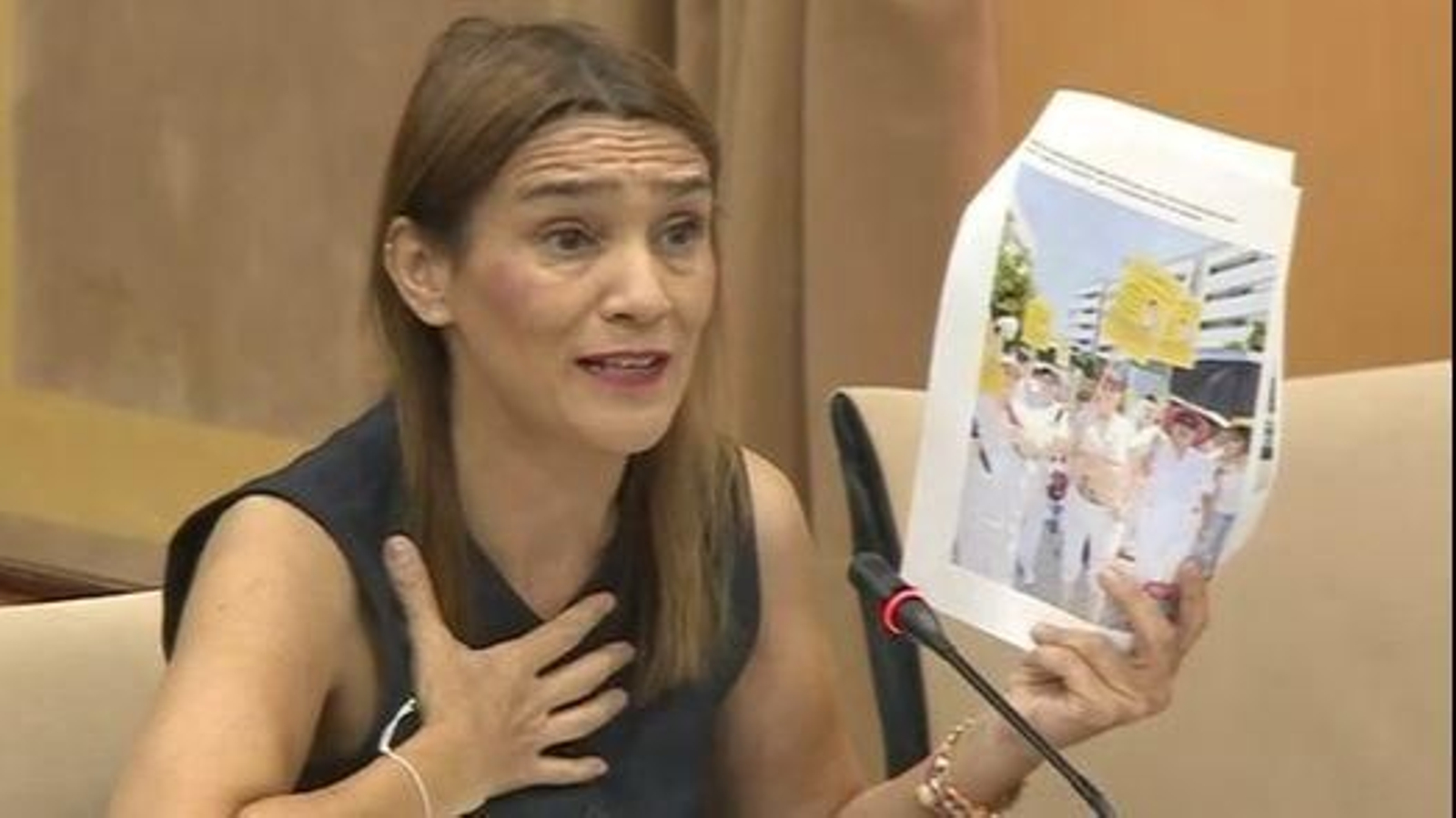 La parlamentaria andaluza Olga Manzano