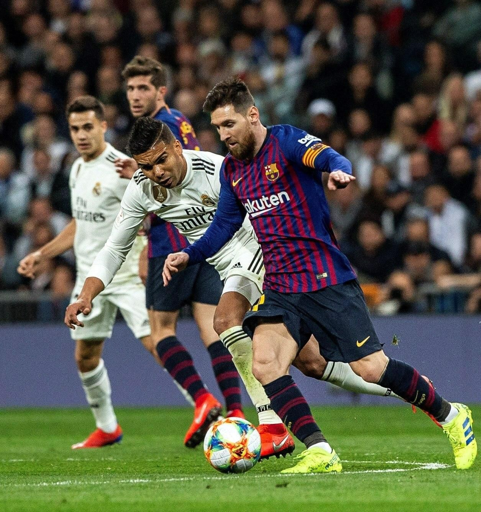 La vuelta del Real Madrid-FC Barcelona, en imágenes