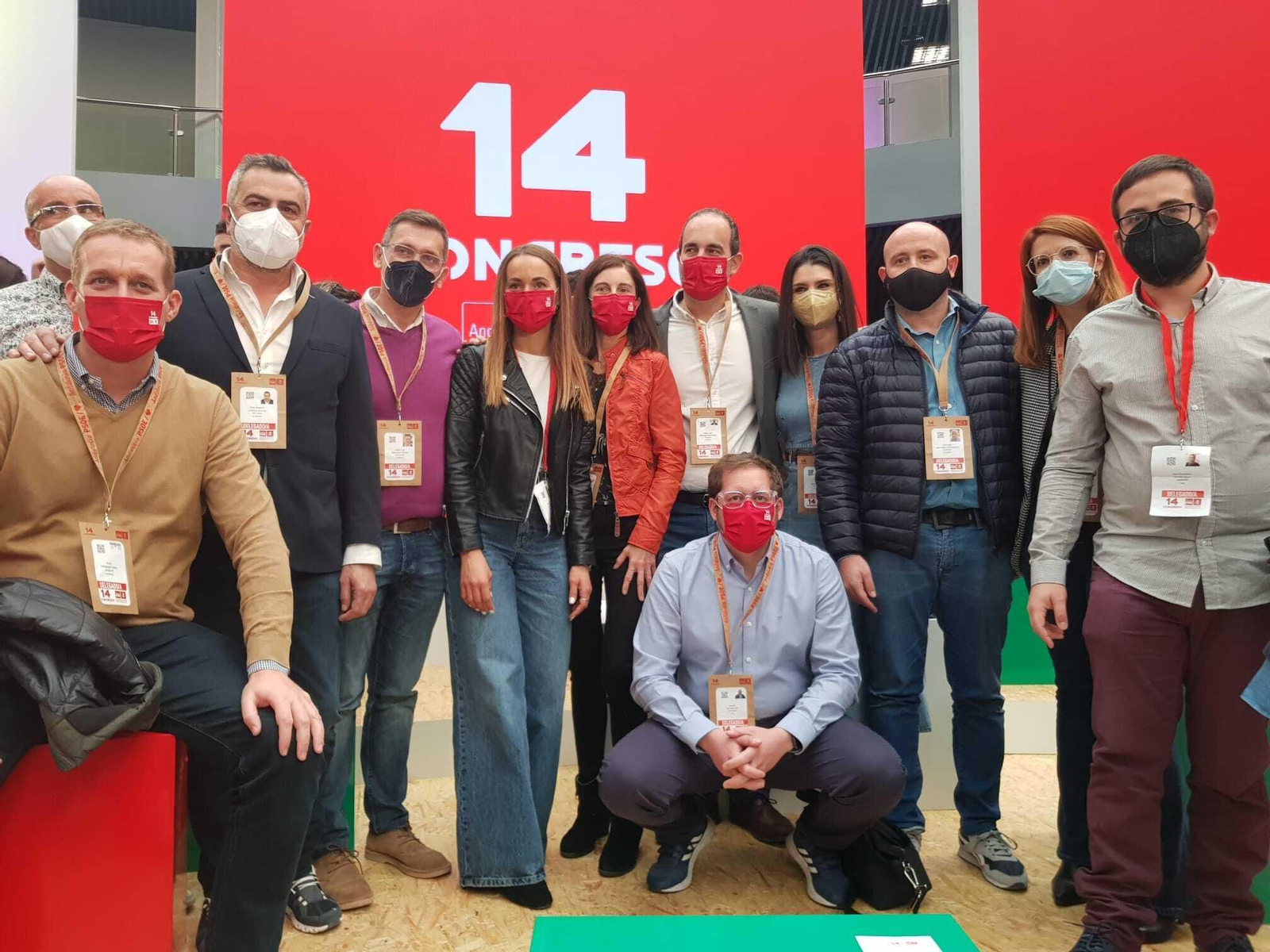 Socialistas almerienses en Torremolinos.