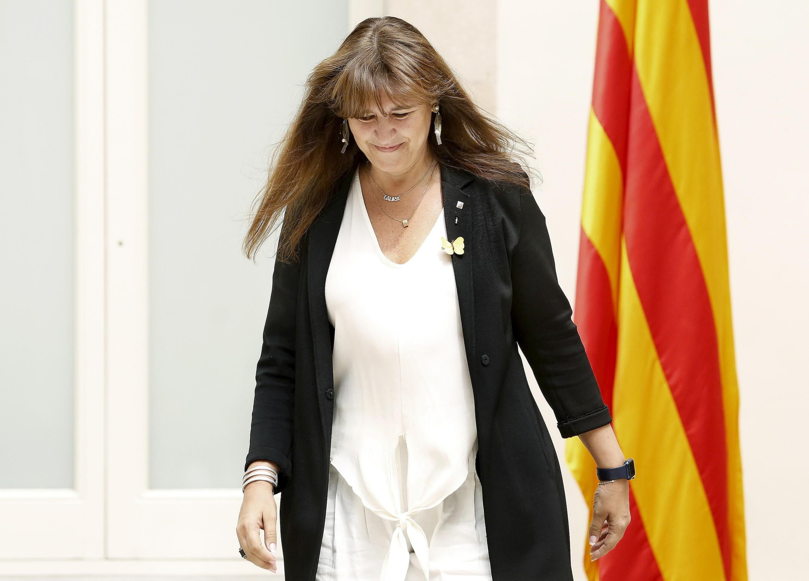 La presidenta del 'Parlament', Laura Borràs