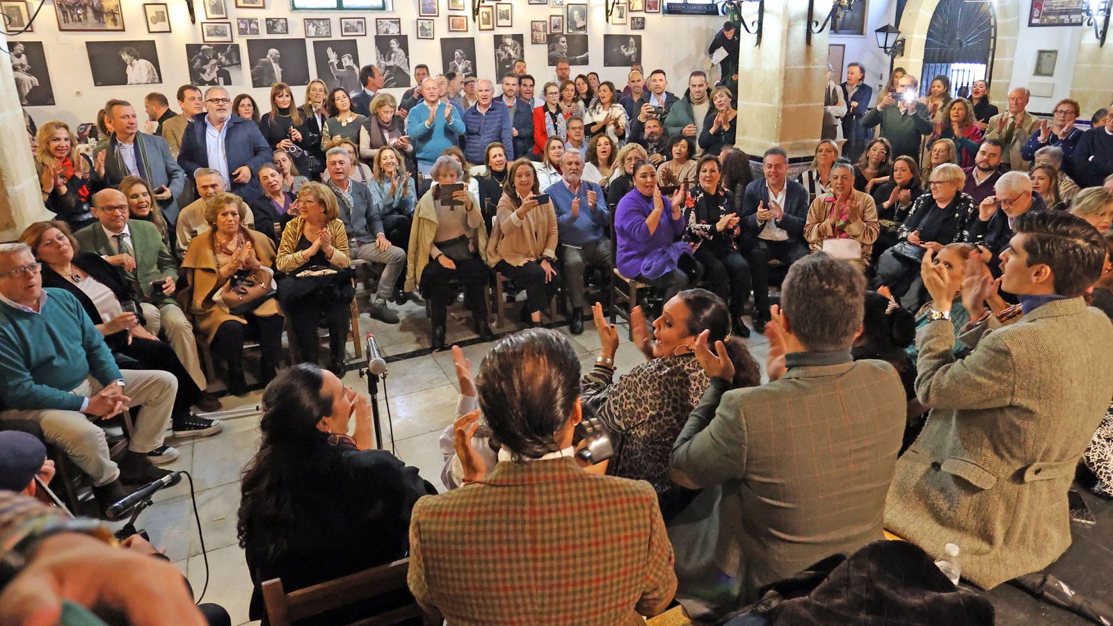 Zambomba en peña Antonio Chacón