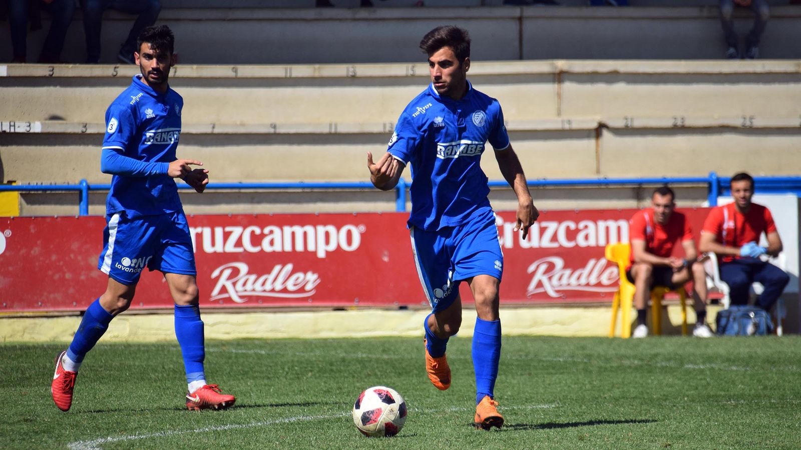 Antonio Jesús, en un partido de su etapa anterior en el Xerez DFC.