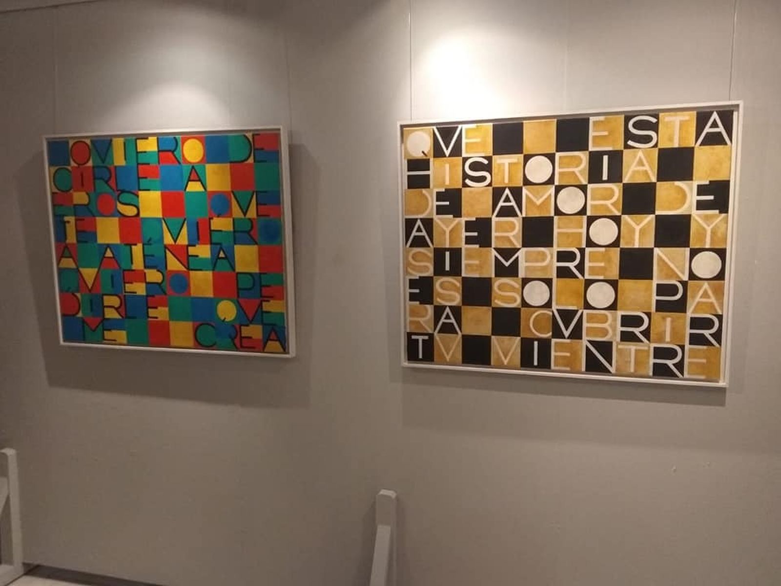 La exposición del pintor José Suárez podrá visitarse durante dos semanas en la Casa de la Provincia.