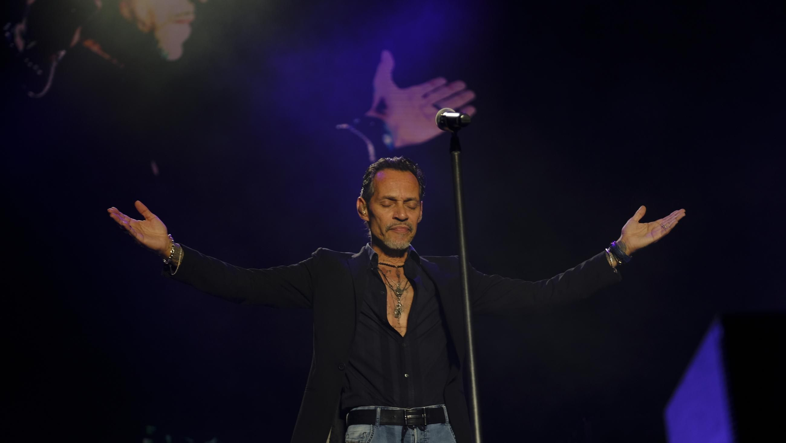 Concierto de Marc Anthony en Roquetas, en imágenes
