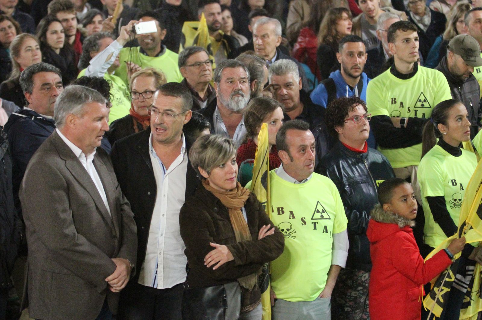 Imágenes de la manifestación contra los Fosfoyesos