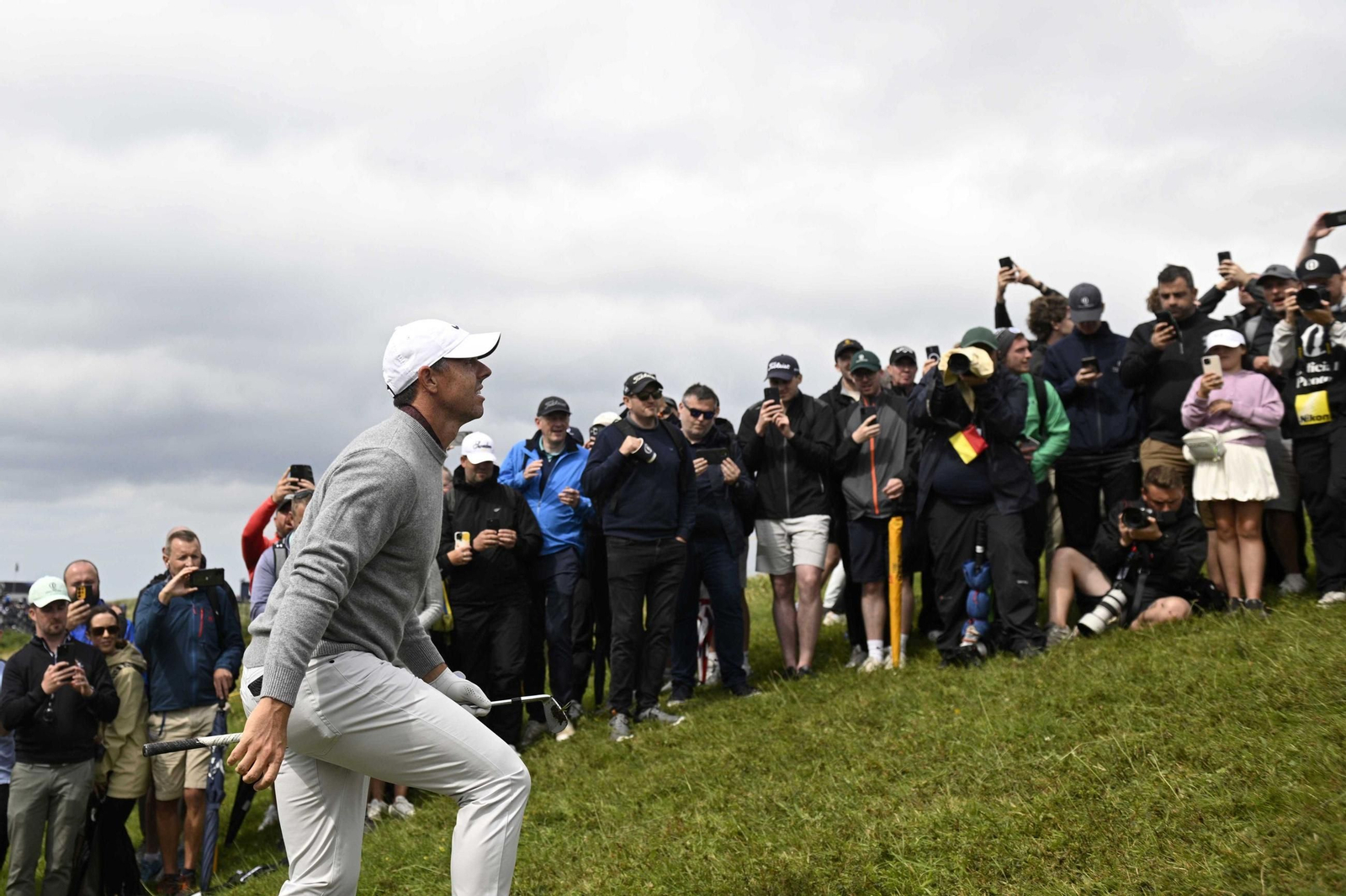 Las fotos de la primera jornada del Open Británico de golf