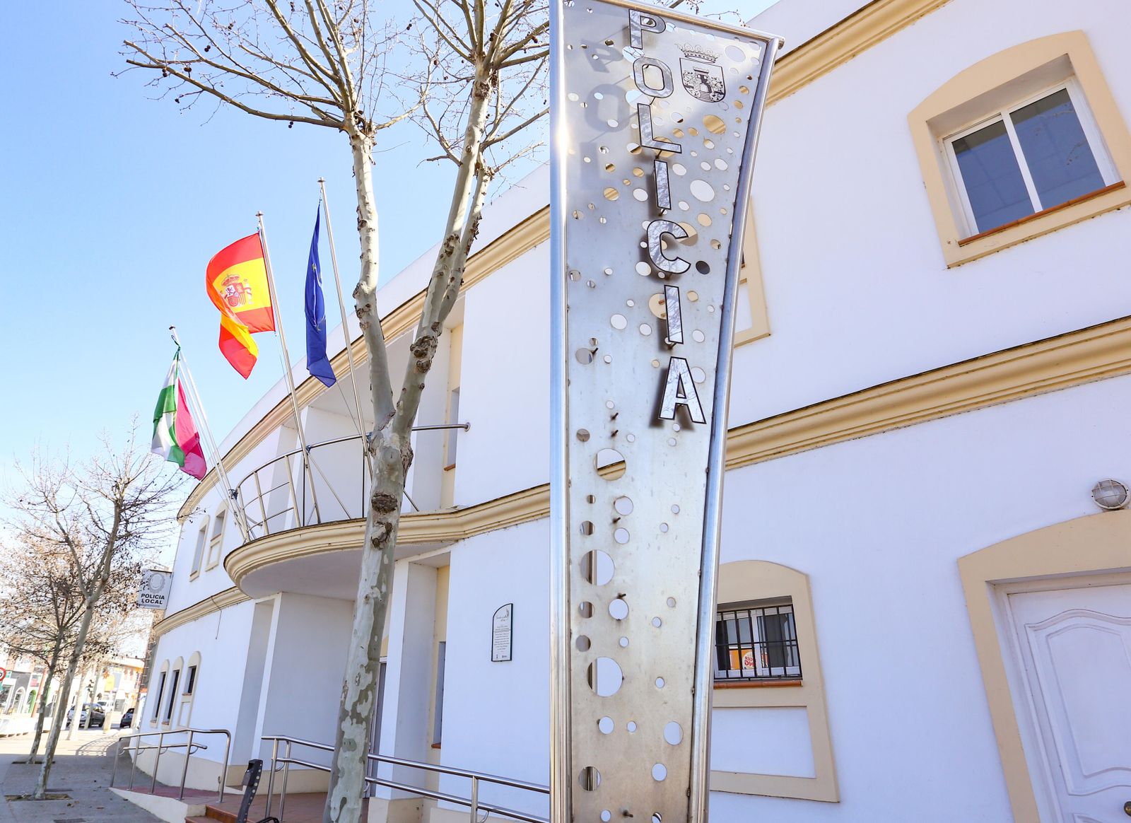 Jefatura de la Policía Local situada en Urbisur.