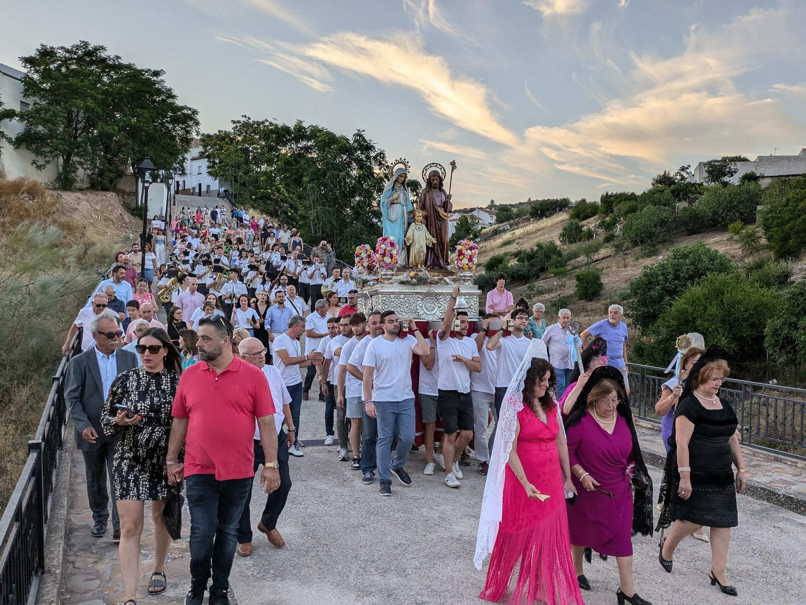 Las fiestas de la Sagrada Familia de Las Casillas de Martos, en imágenes