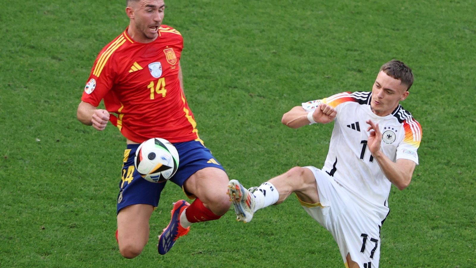 Las mejores fotos del España - Alemania