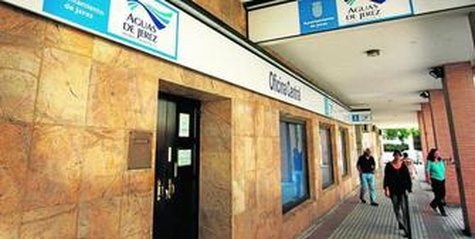 Sede central de Aguas de Jerez en Divina Pastora.