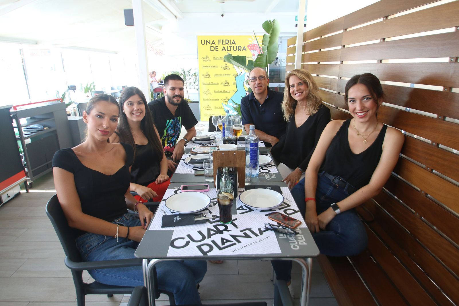 Las imágenes de la feria del mediodía del martes 20, en la Cuarta Planta. Feria de Almería 2019