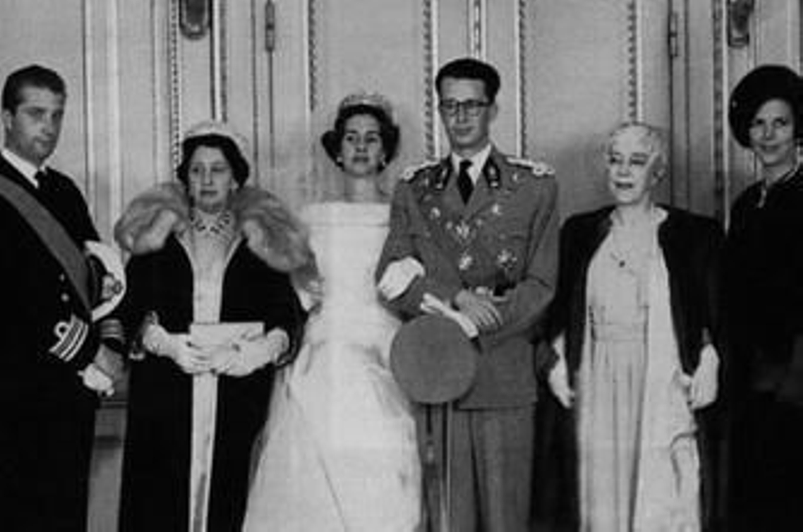 1960 Boda en Bruselas del rey Balduino y Fabiola de Mora