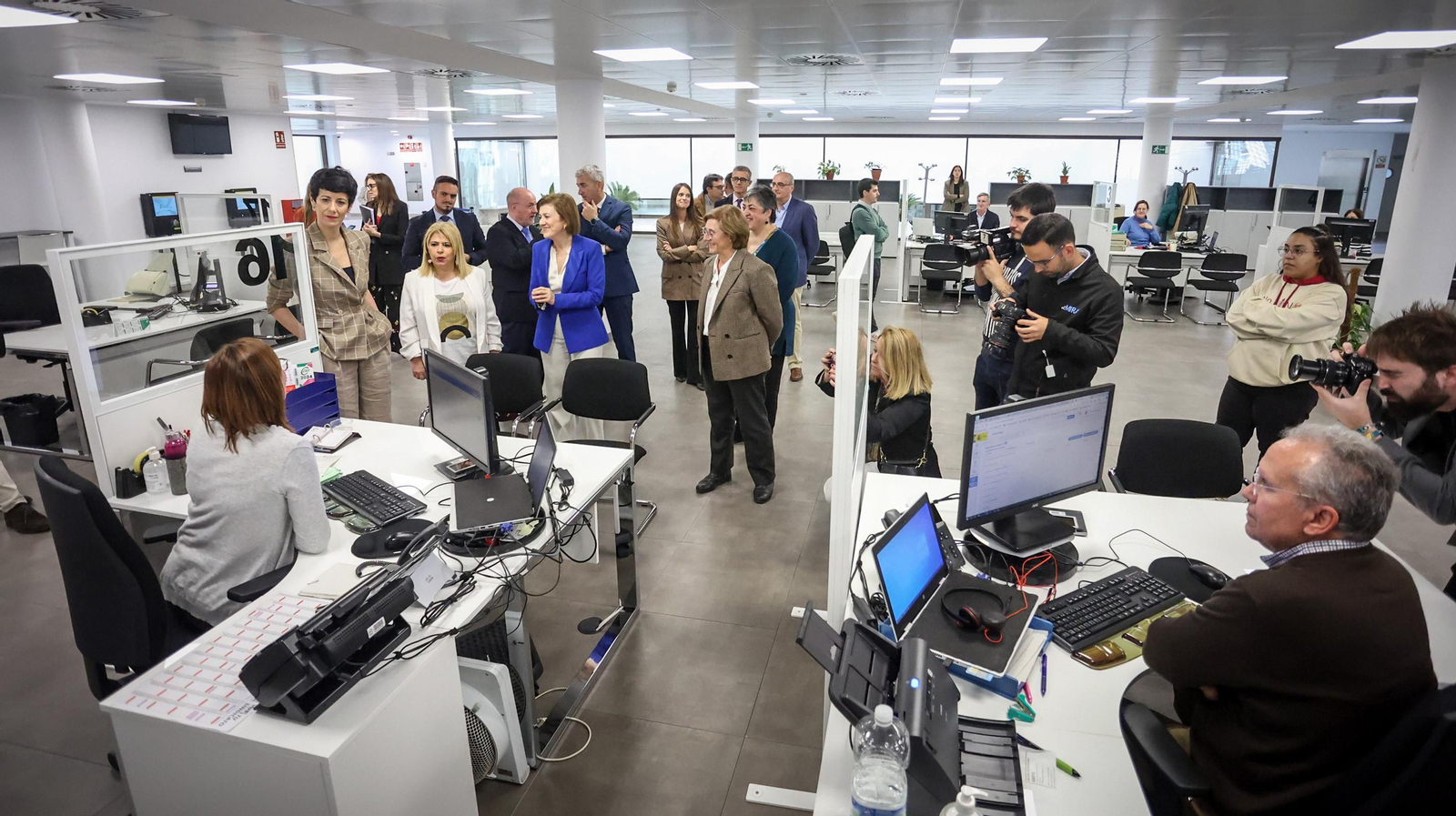 Inauguración de las nuevas instalaciones de la Seguridad Social en Jerez Inauguración de las nuevas instalaciones de la Seguridad Social en Jerez
