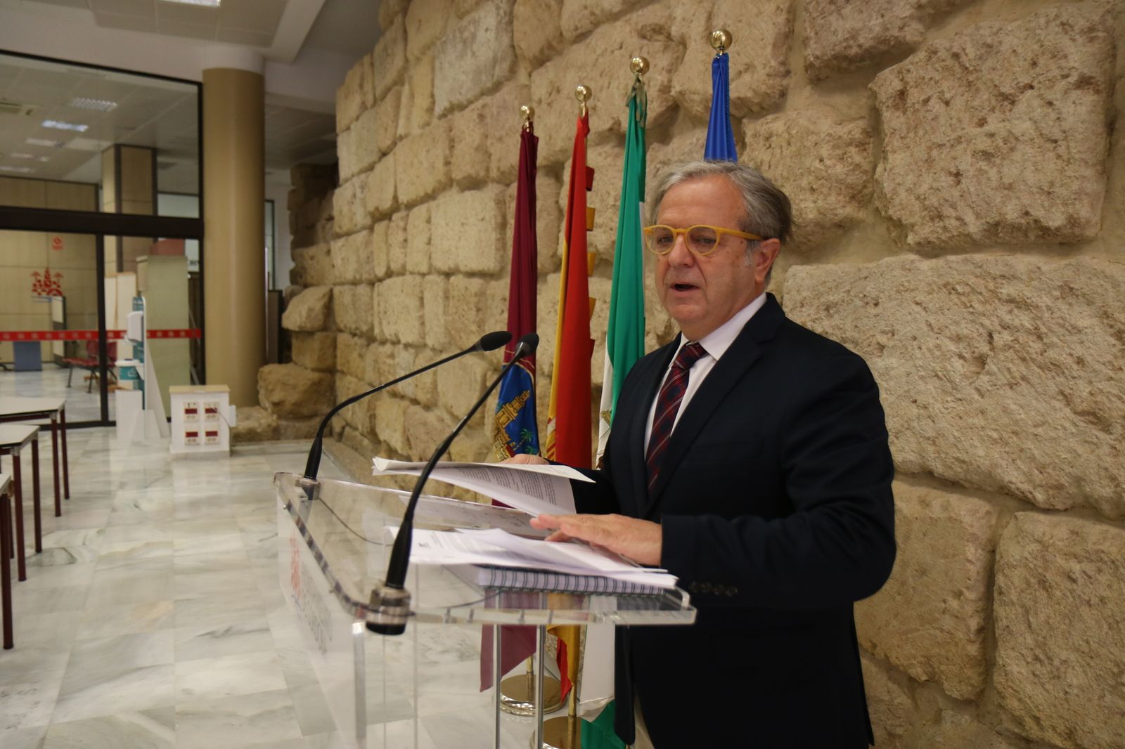 Salvador Fuentes habla de las ordenanzas fiscales.