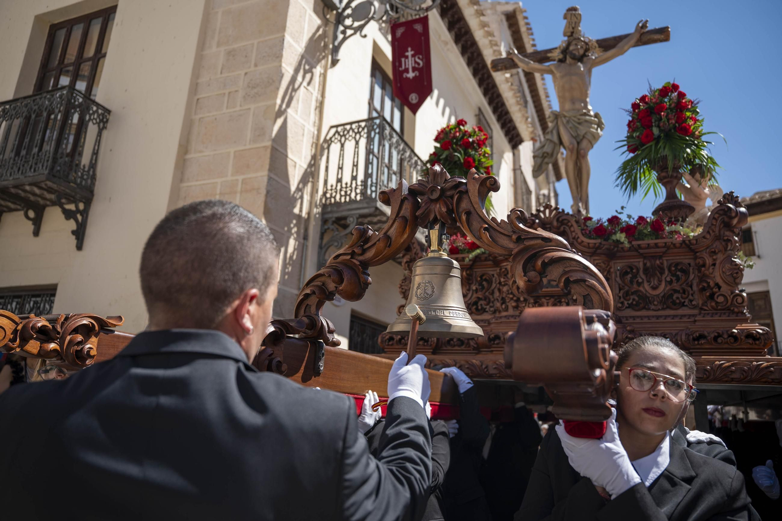 Eucaristía y procesión de Exaltación de la Cruz en la localidad de Vélez-Rubio