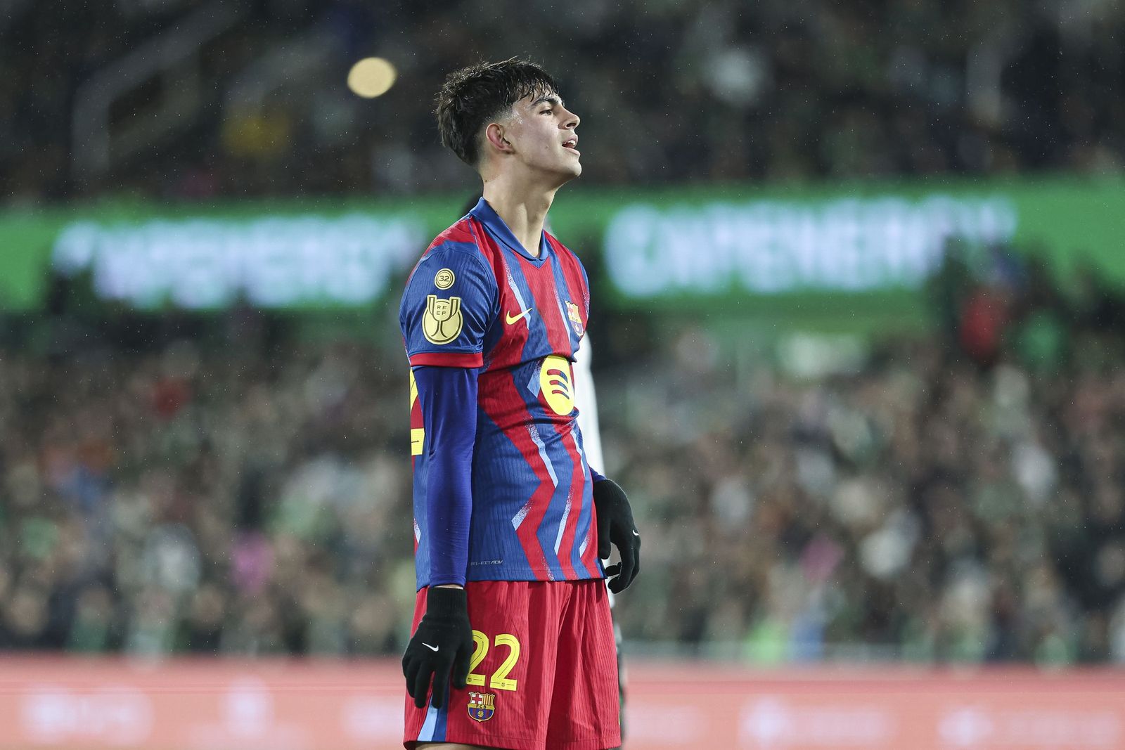 Las fotos del Racing-Barcelona de Copa