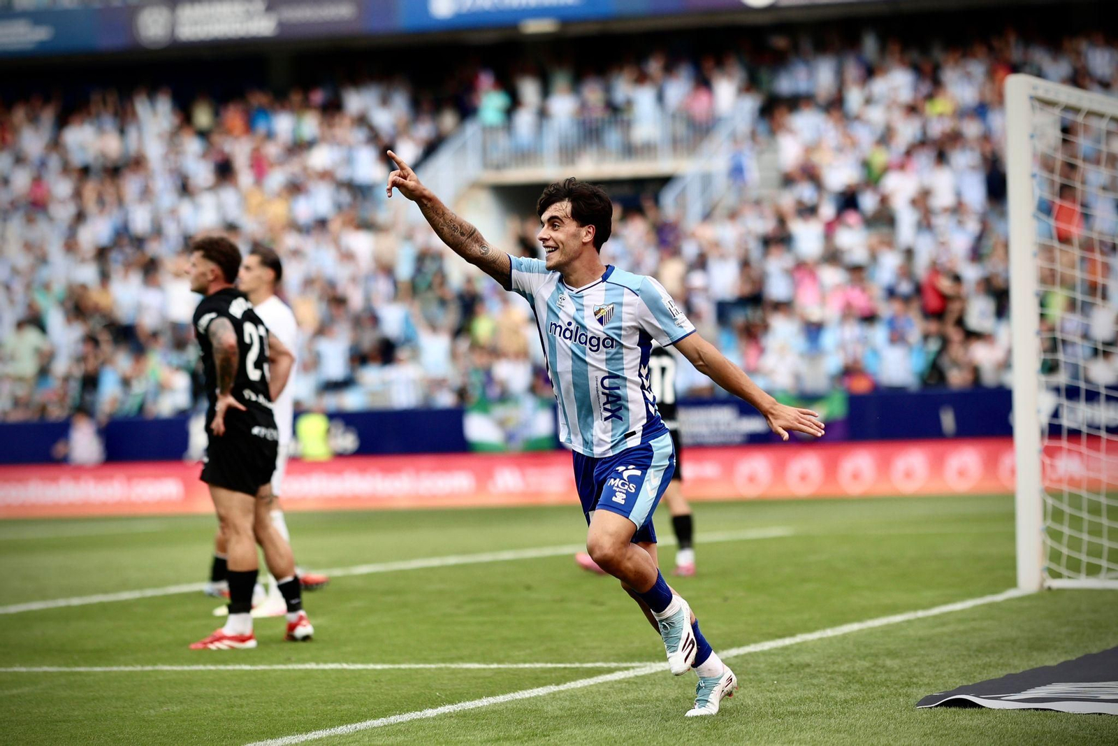 Las fotos del Málaga - Andorra