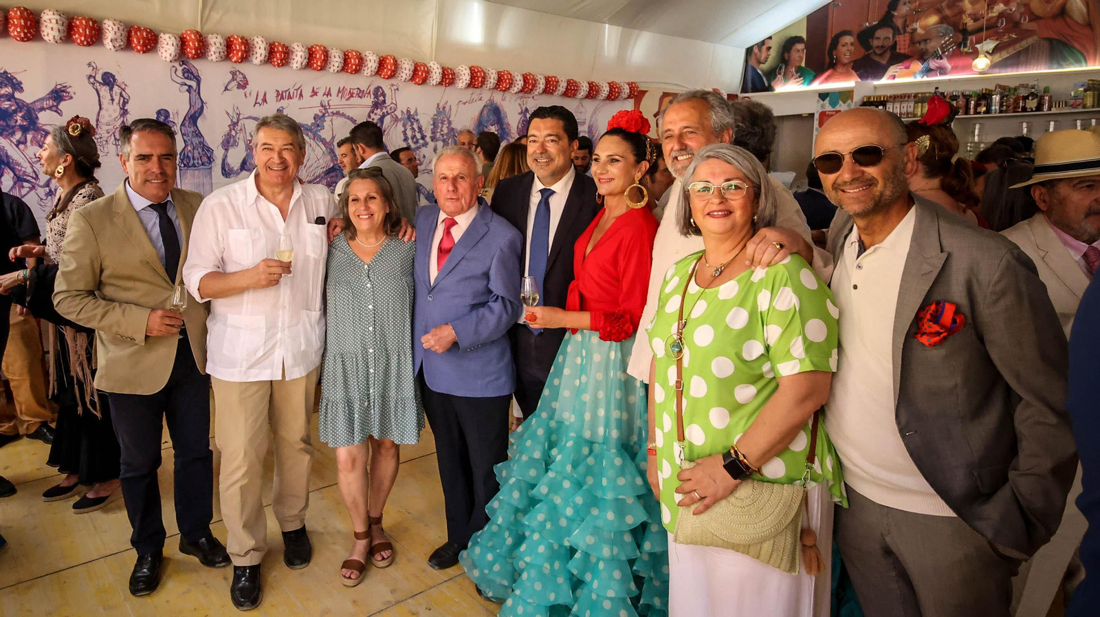 Inauguración de la caseta de Canal Sur en la Feria de Jerez