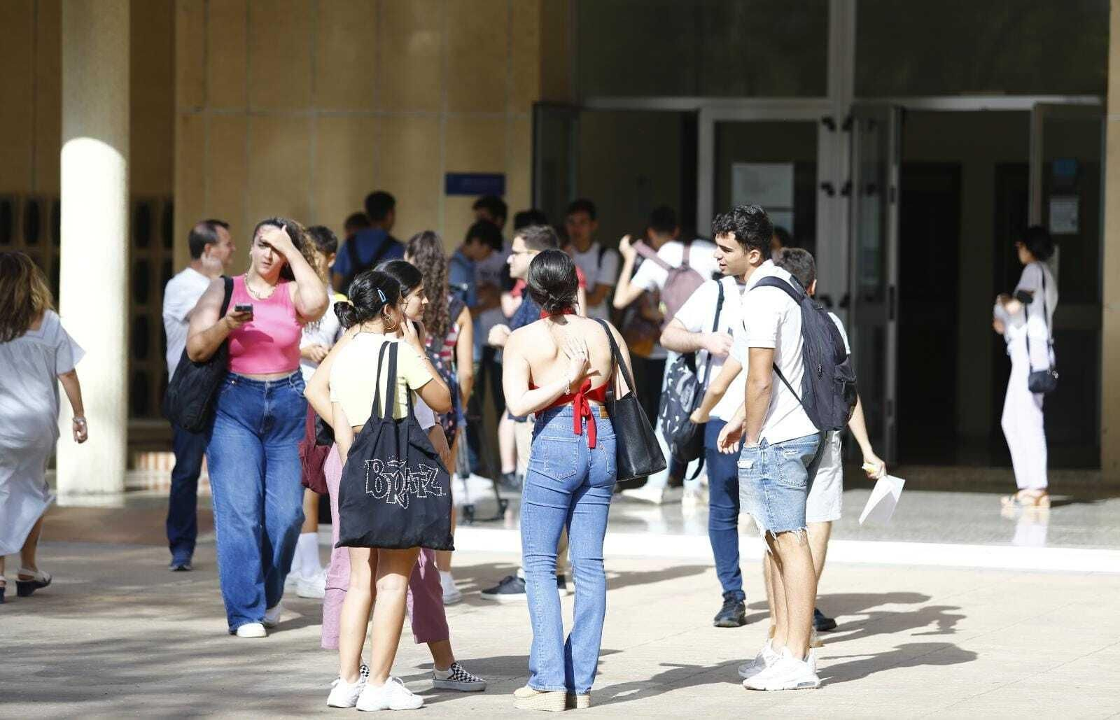 Selectividad 2022 en Málaga, en fotos