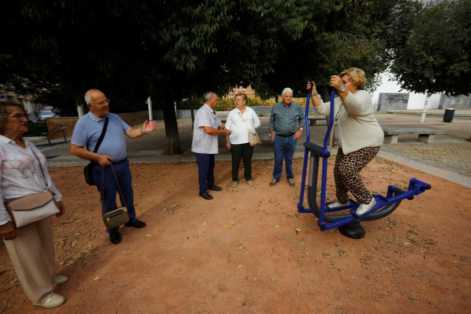 La inauguración del parque biosaludable de Levante, en imágenes