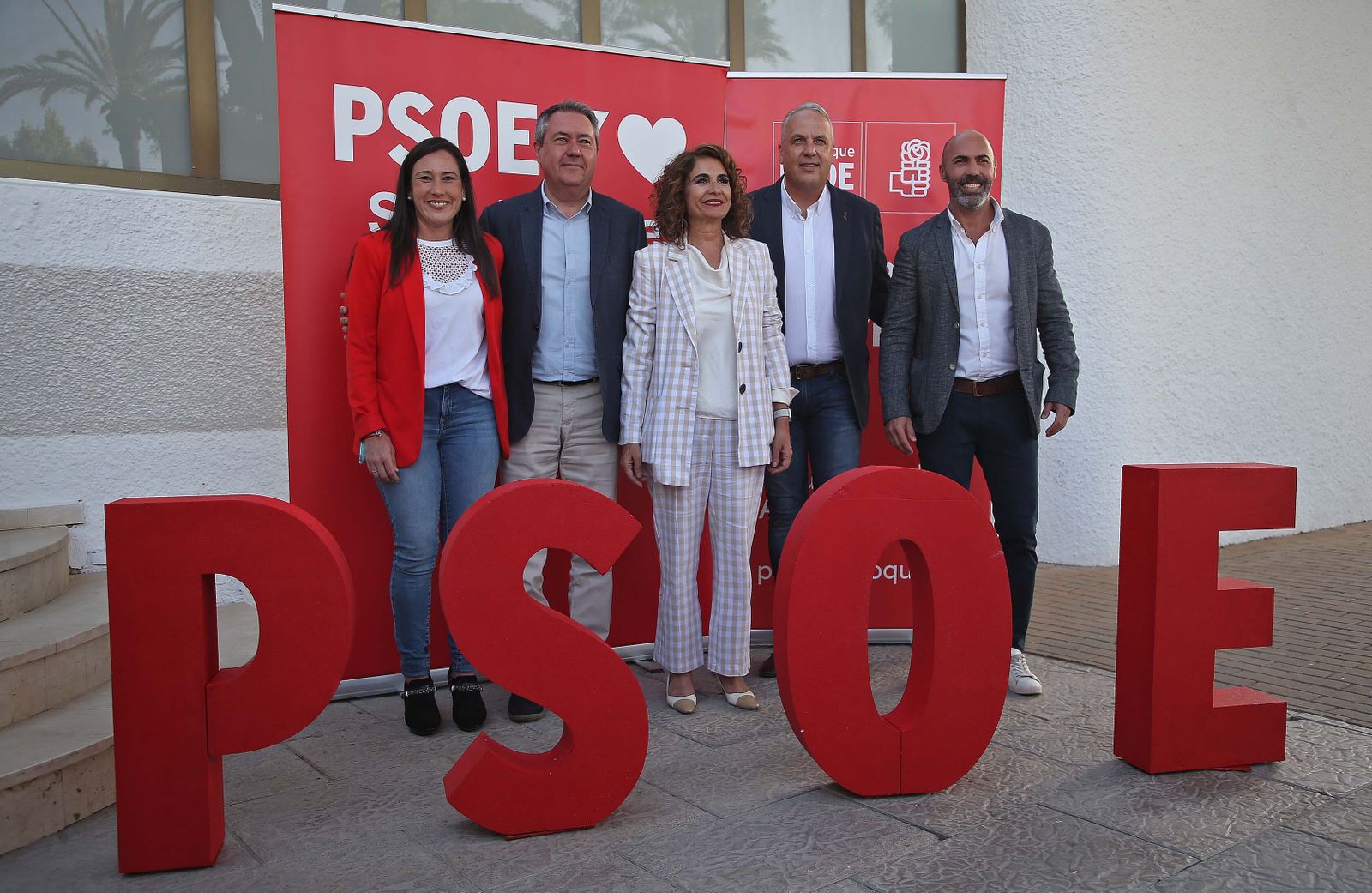 Fotos de la presentación de Juan Carlos Ruiz Boix como candidato a la Alcaldía de San Roque