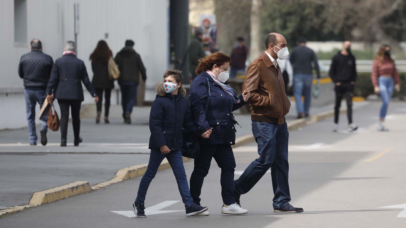 Las fotos del polígono de Palmones, tras el levantamiento del cierre  perimetral de Algeciras y Castellar