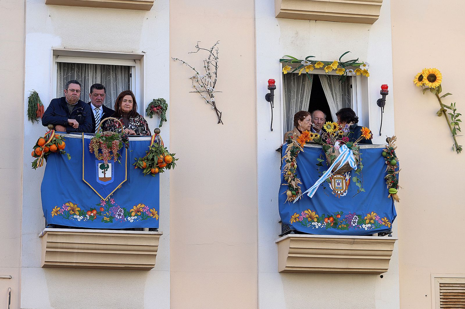 Imágenes de la procesión de San Sebastián en Huelva