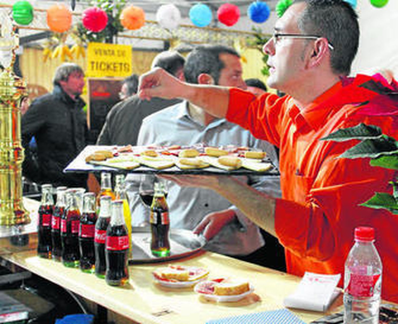 La gastronomía, protagonista estos días en la Alpujarra.
