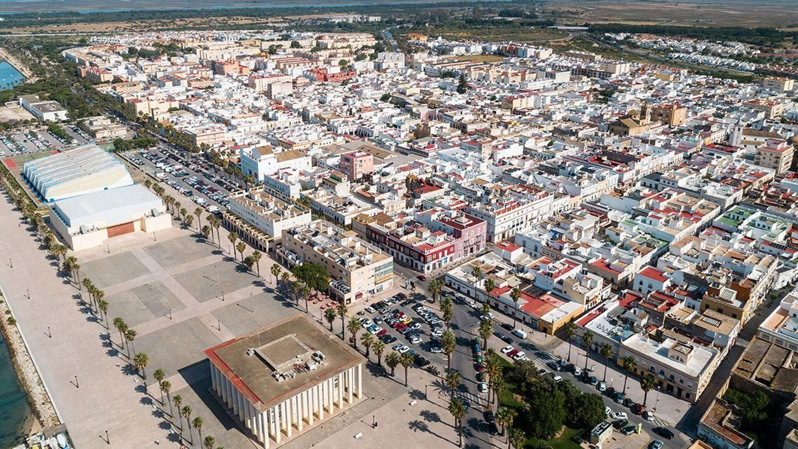 Vista aérea de Puerto Real