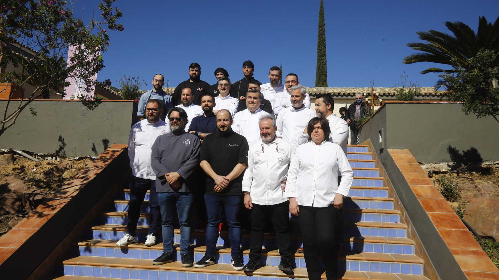 Los cocineros que han elaborado el menú.