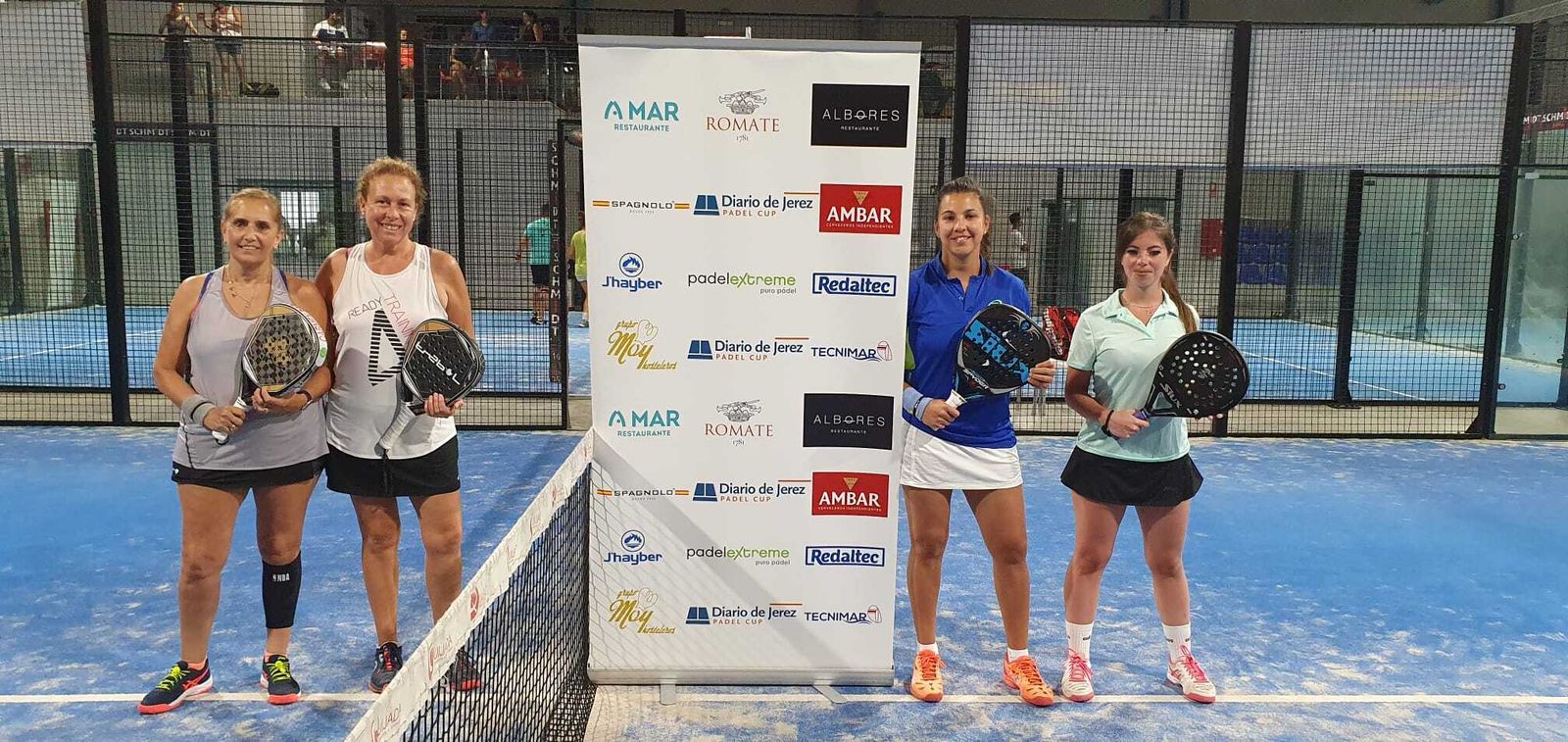 Entrega de premios del concurso de padel