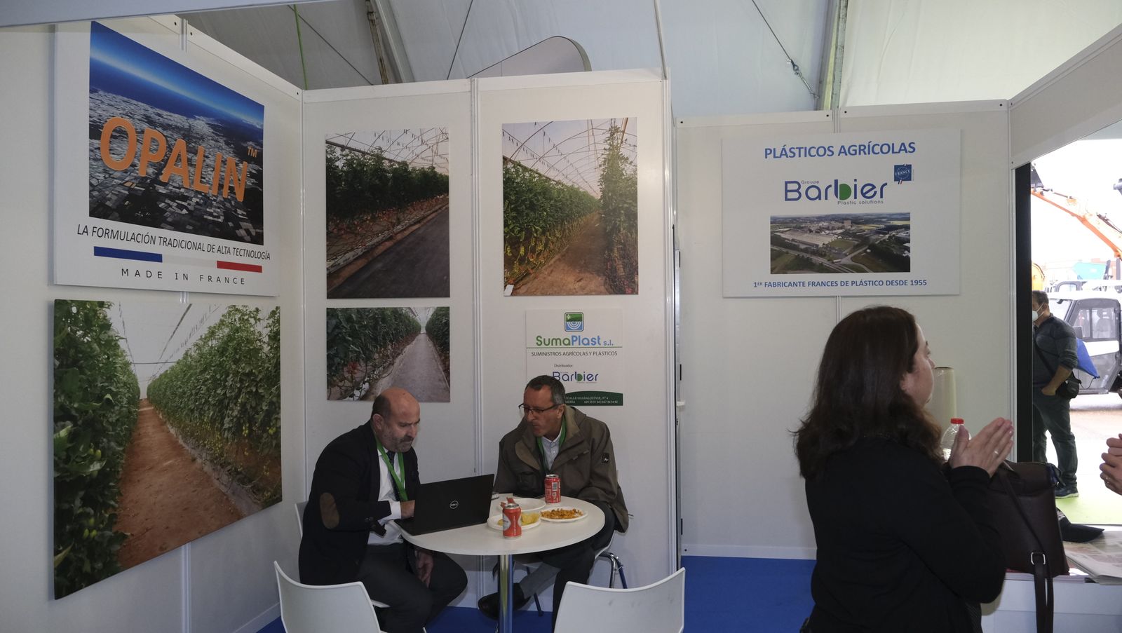 Imágenes del primer día de Expolevante Níjar.