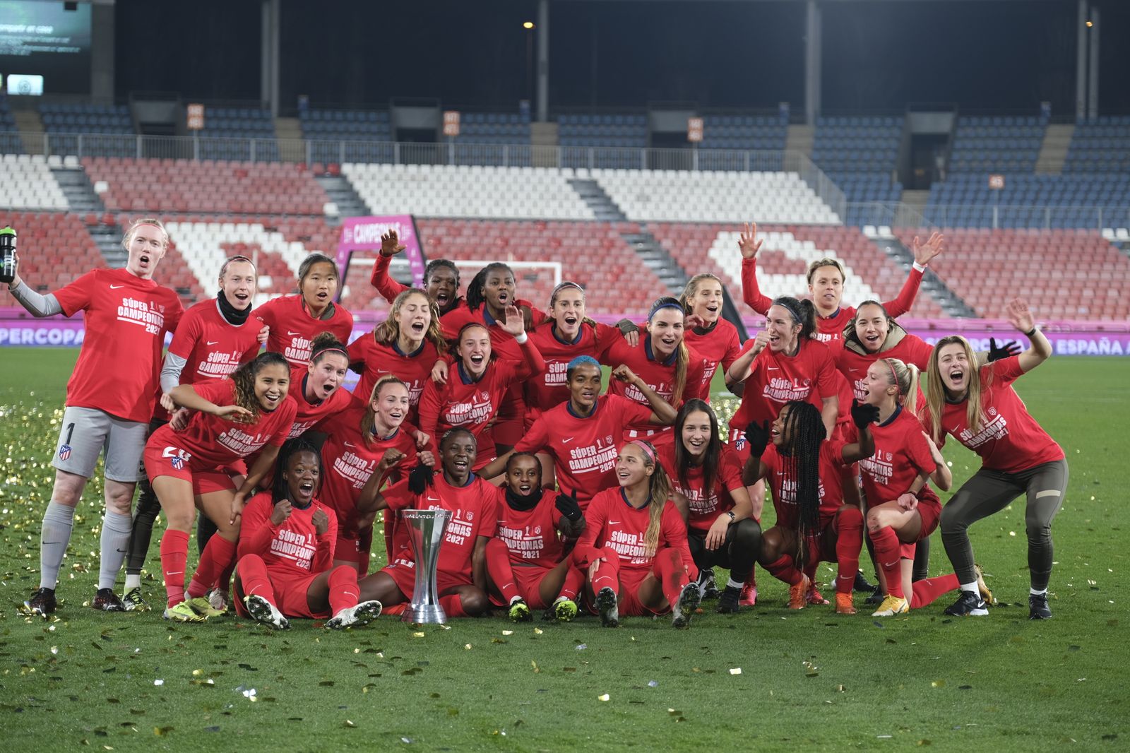Final Supercopa España Fútbol Femenino. Atlético de Madrid-Levante U.D.