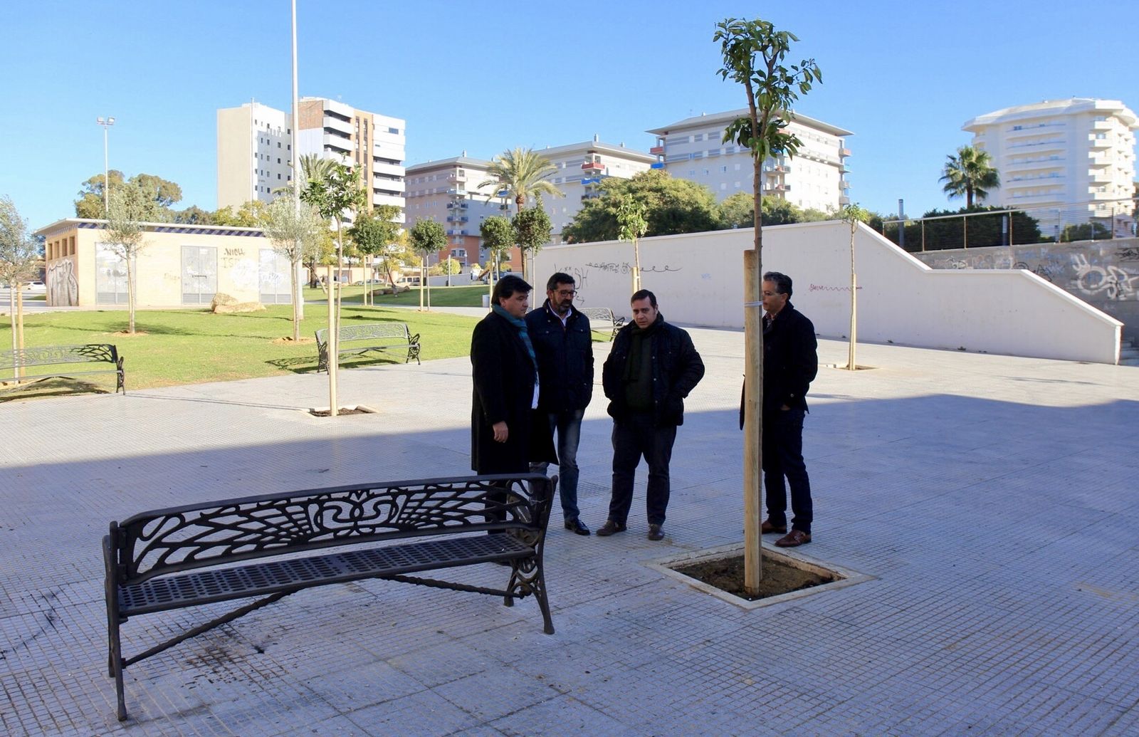 Plaza de la Virgen de Las Angustias.