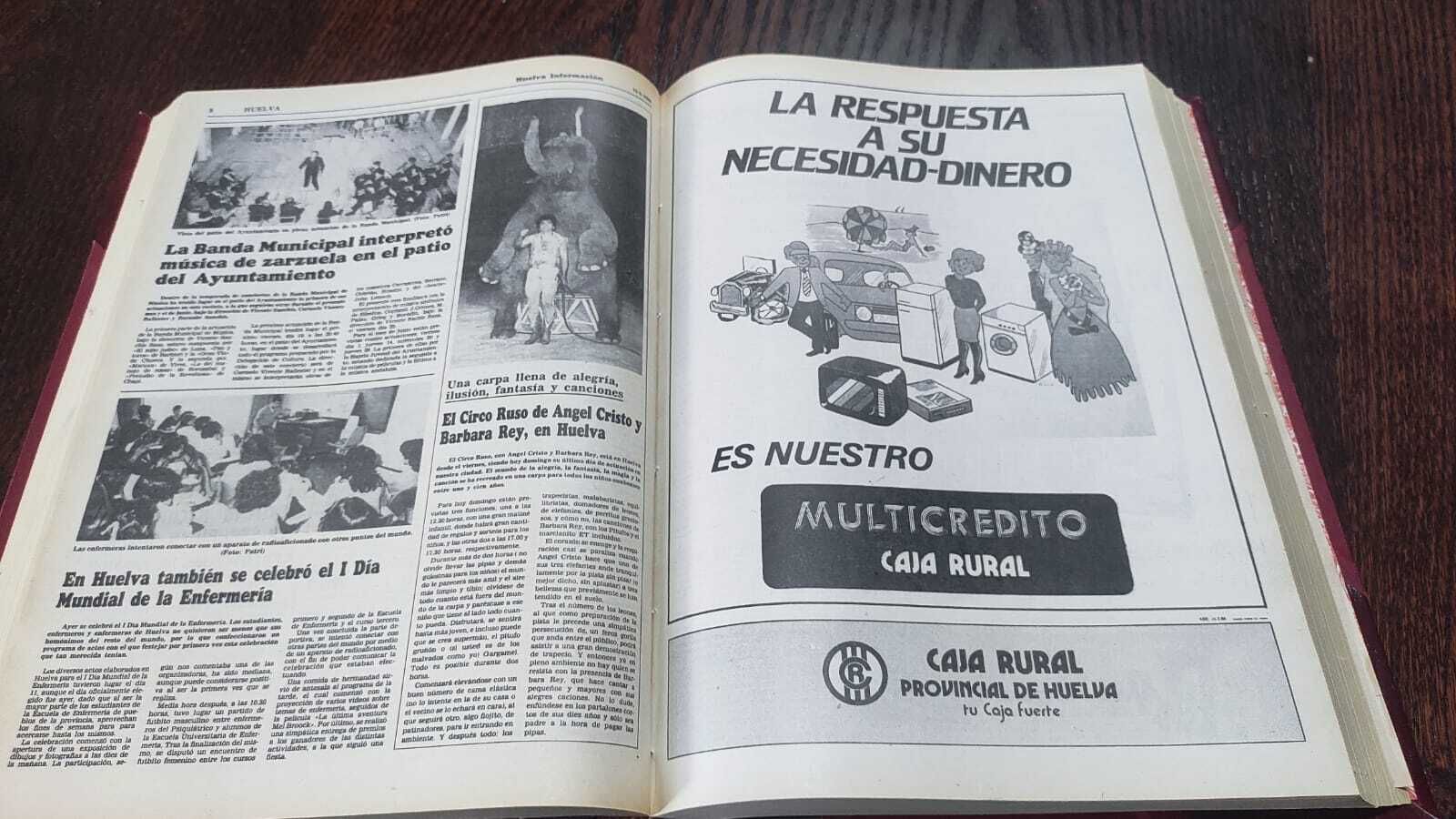 El circo de Ángel Cristo y Bárbara Rey en Huelva